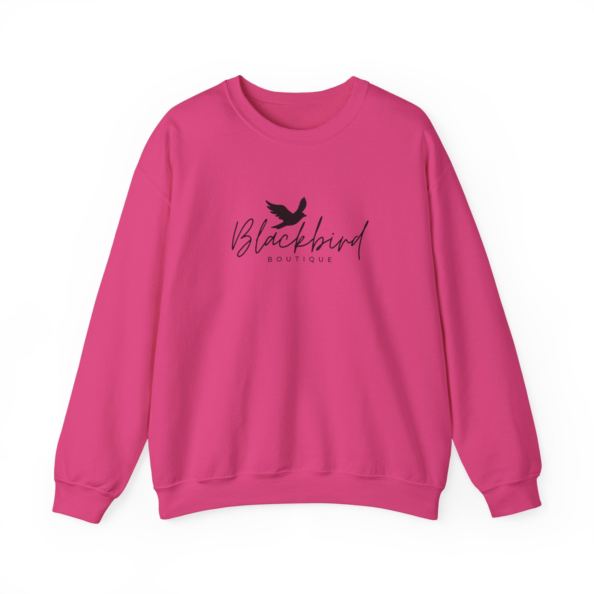 {ONLINE ONLY} Pink Blackbird Logo Crewneck Sweatshirt