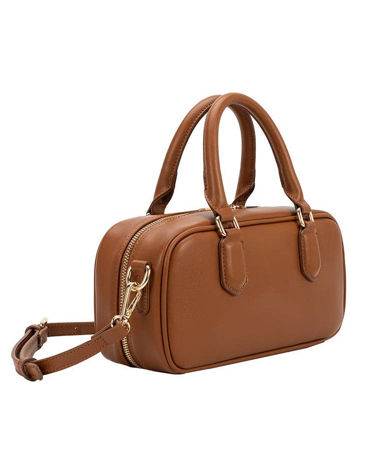 Eden Saddle Recycled Vegan Top Handle Bag - Blackbird Boutique