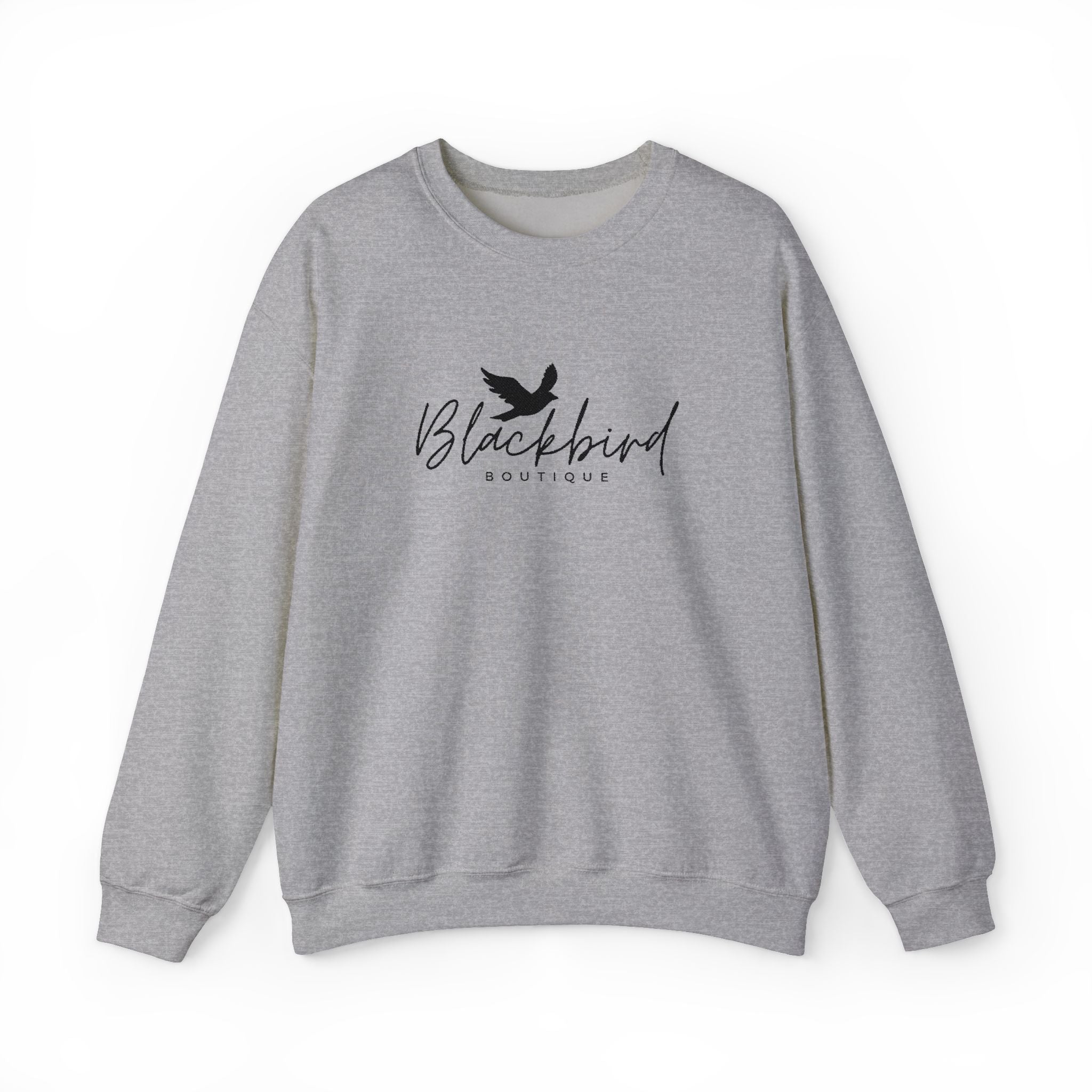 {ONLINE ONLY} Embroidered Blackbird Logo Crewneck Sweatshirt