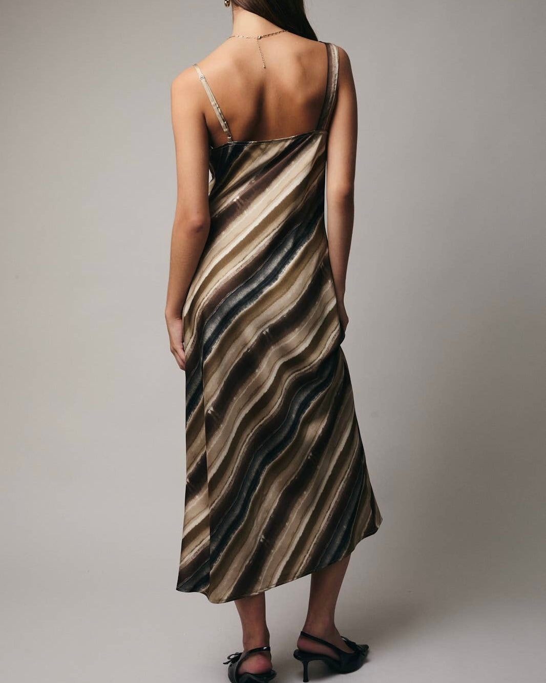 Cowl Neck Slip Dress - Blackbird Boutique