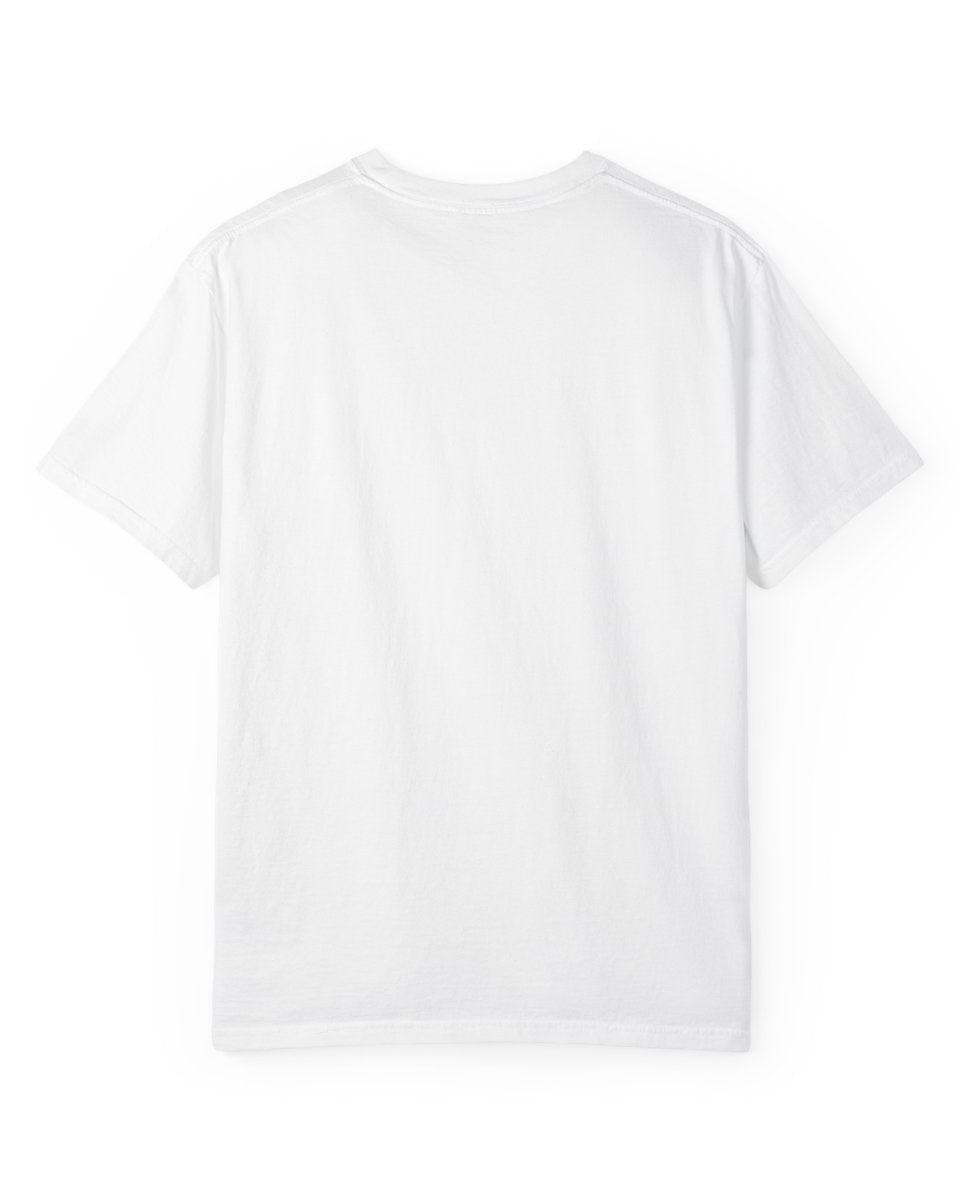 White t-shirt on a white background