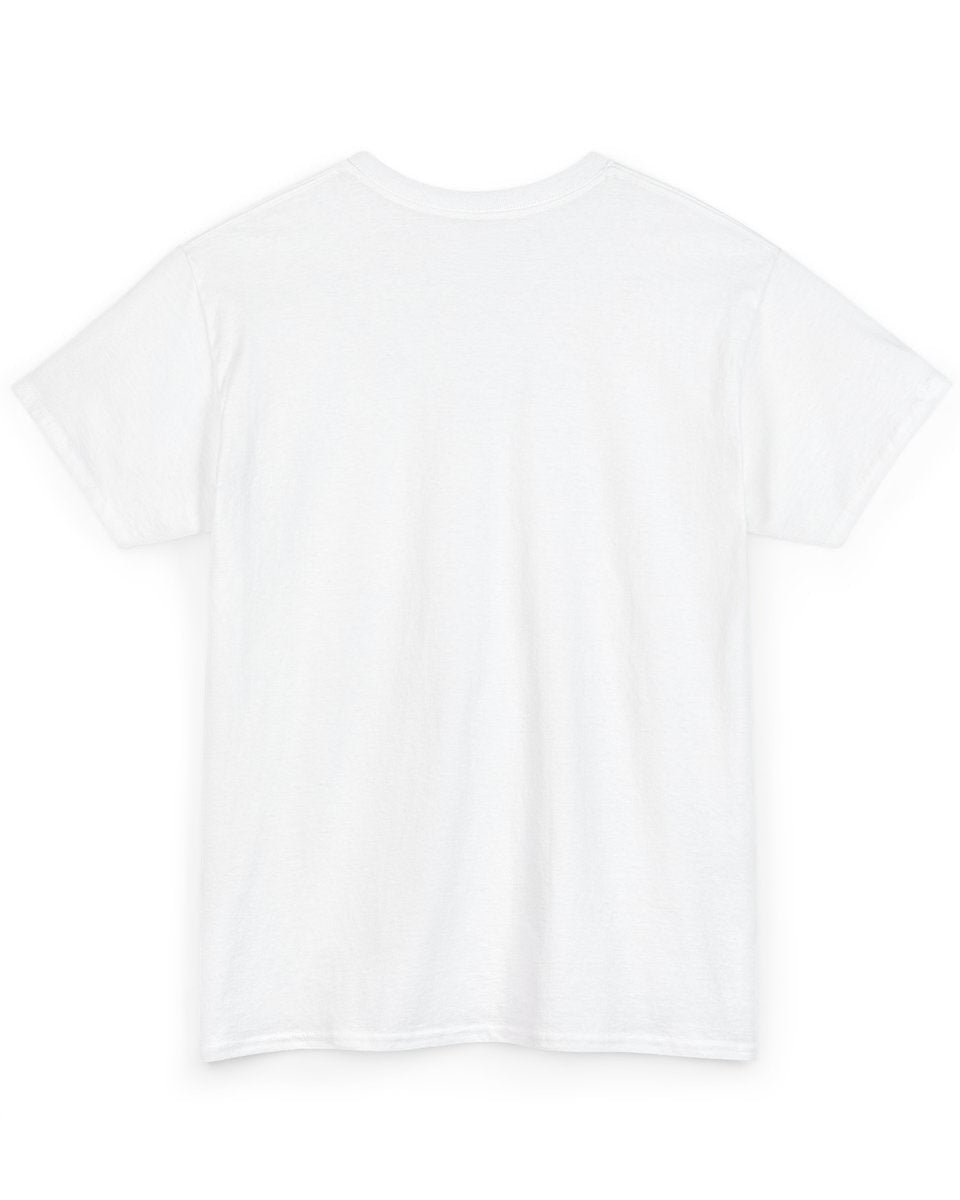 White t-shirt on a white background