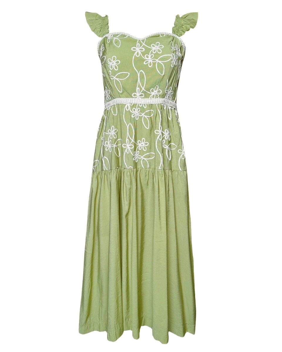 Sundress in Sage Green - Blackbird Boutique