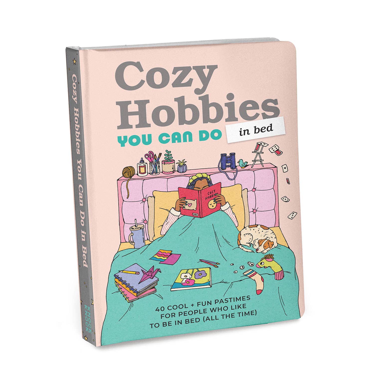 Cozy Hobbies You Can Do in Bed Book - Blackbird Boutique