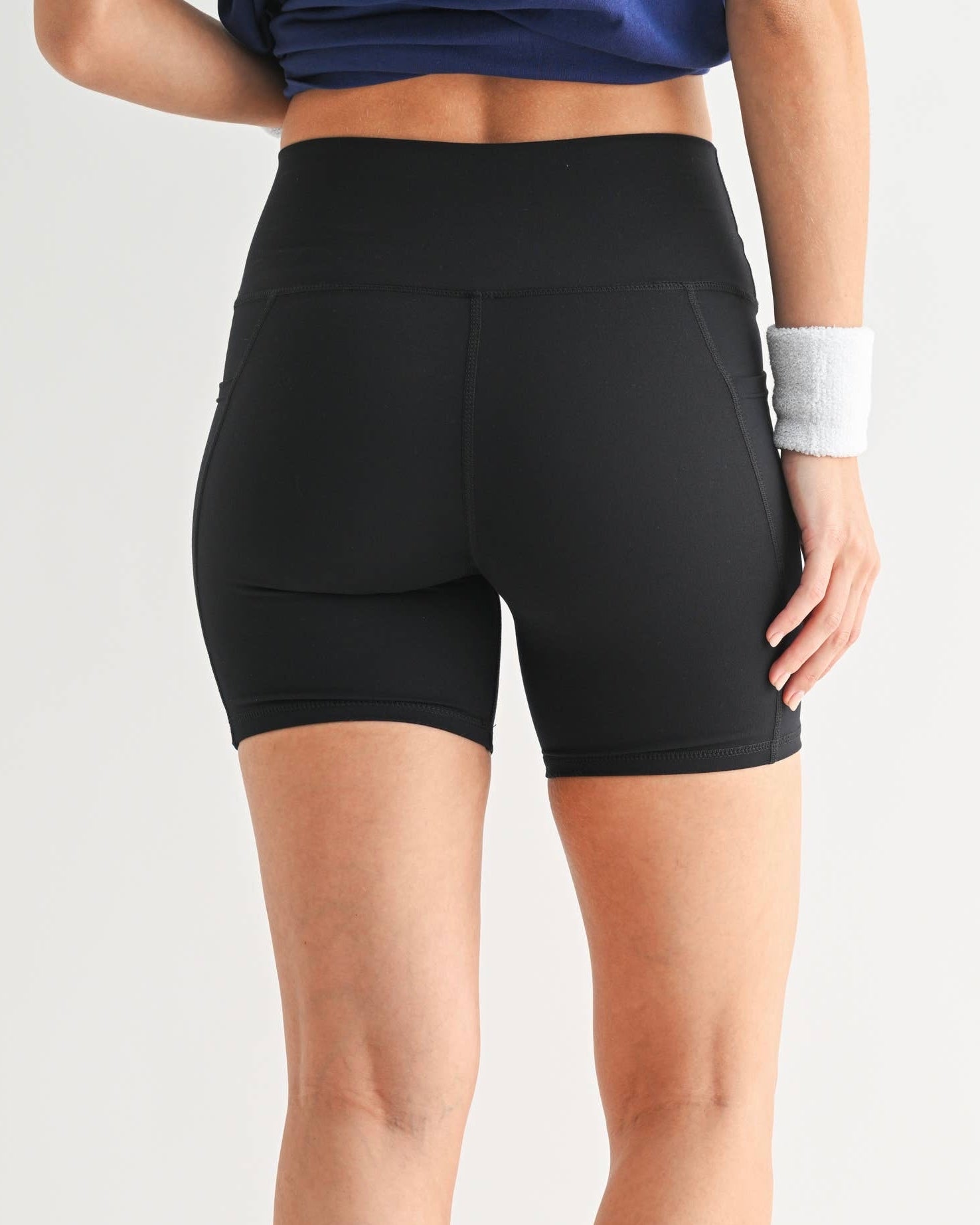 Mono B Biker Shorts - Blackbird Boutique