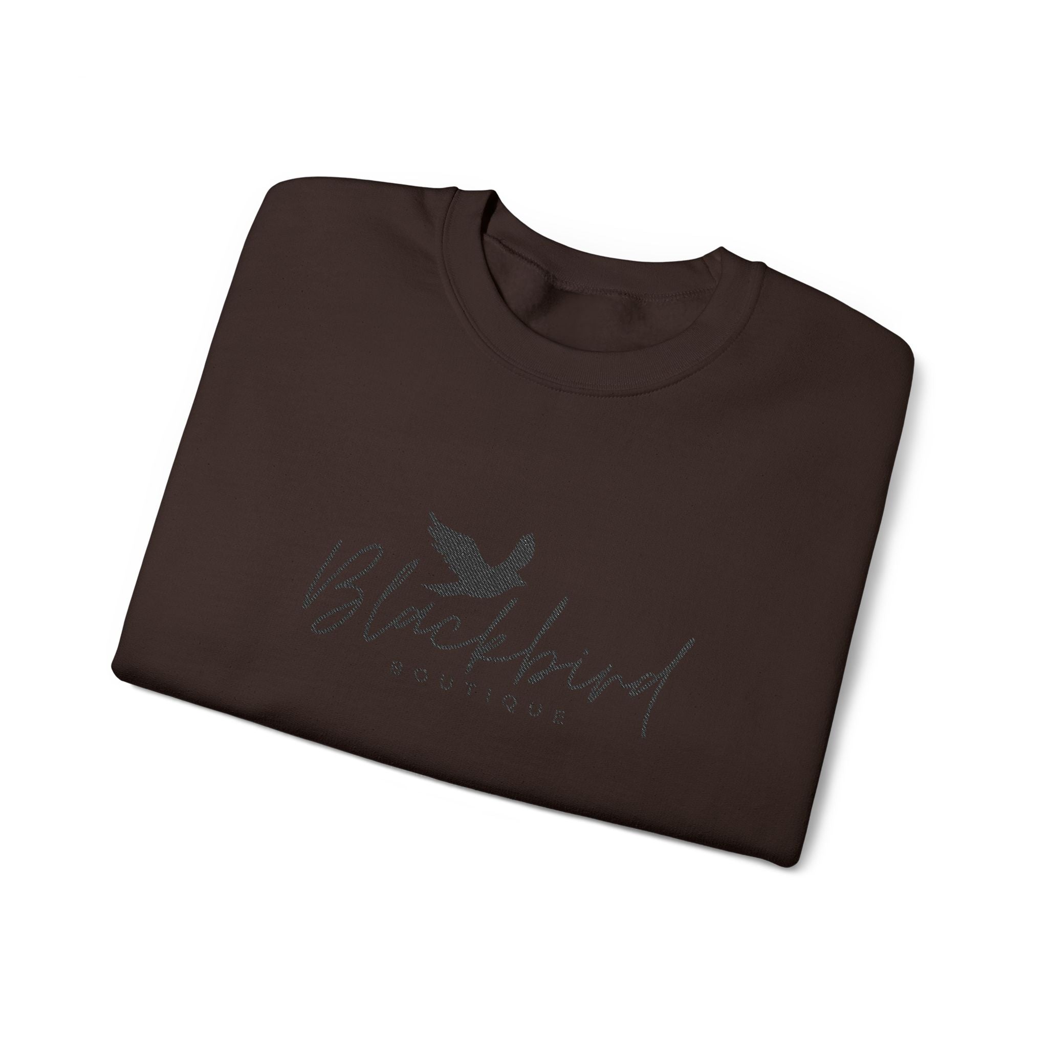 {ONLINE ONLY} Embroidered Blackbird Logo Crewneck Sweatshirt