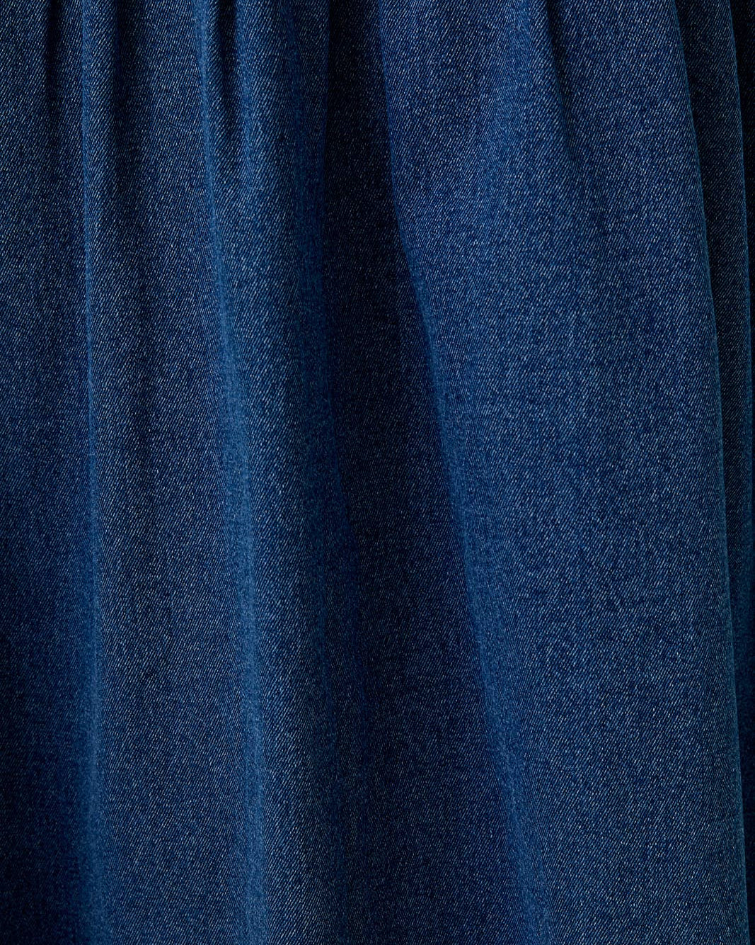 Close-up of a textured blue fabric