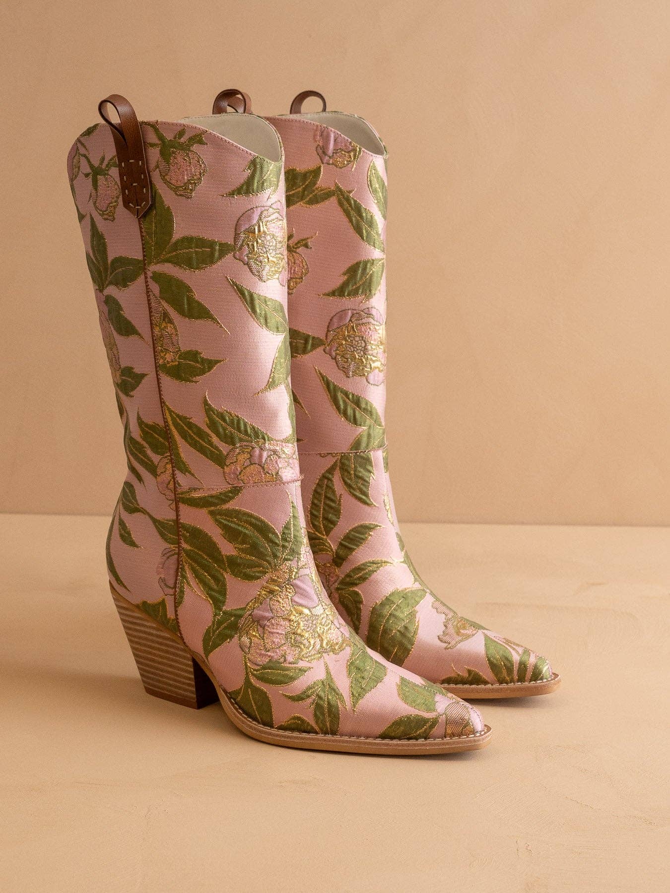 The Tesha | Rose Garden Floral Cowboy Boot - Blackbird Boutique