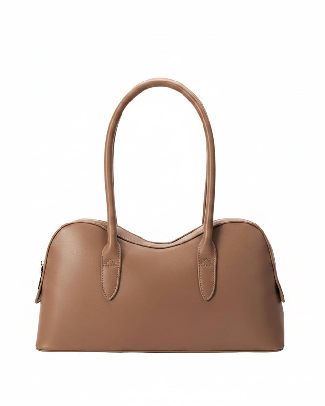 MELIE BIANCO Tilda Mocha Recycled Vegan Shoulder Bag - Blackbird Boutique