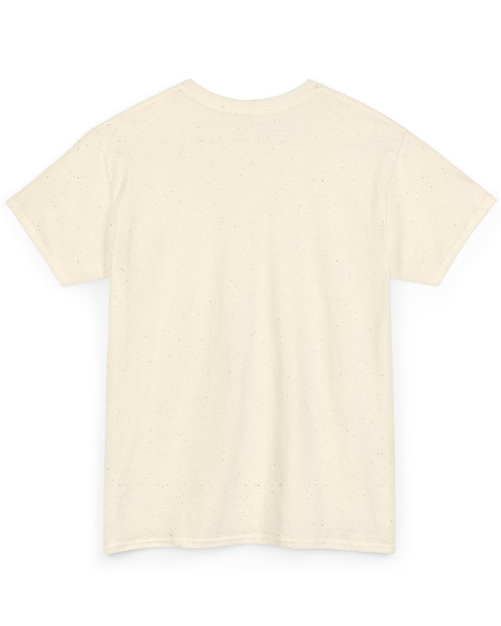 Beige t-shirt on a white background