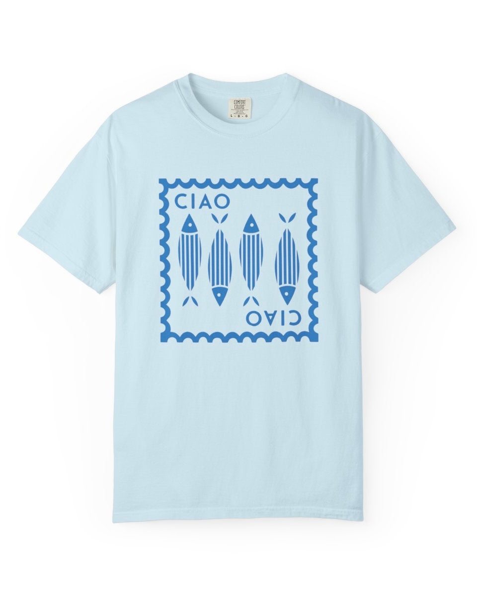 Ciao Sardines Comfort Colors Tee - Blackbird Boutique