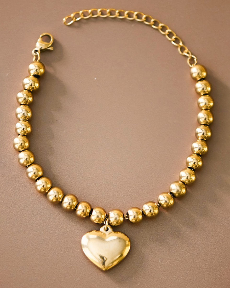 18K Gold Plated Stainless Steel Bracelet - Blackbird Boutique