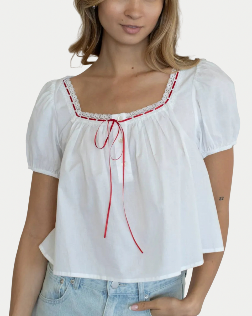 Amelie Blouse - Blackbird Boutique