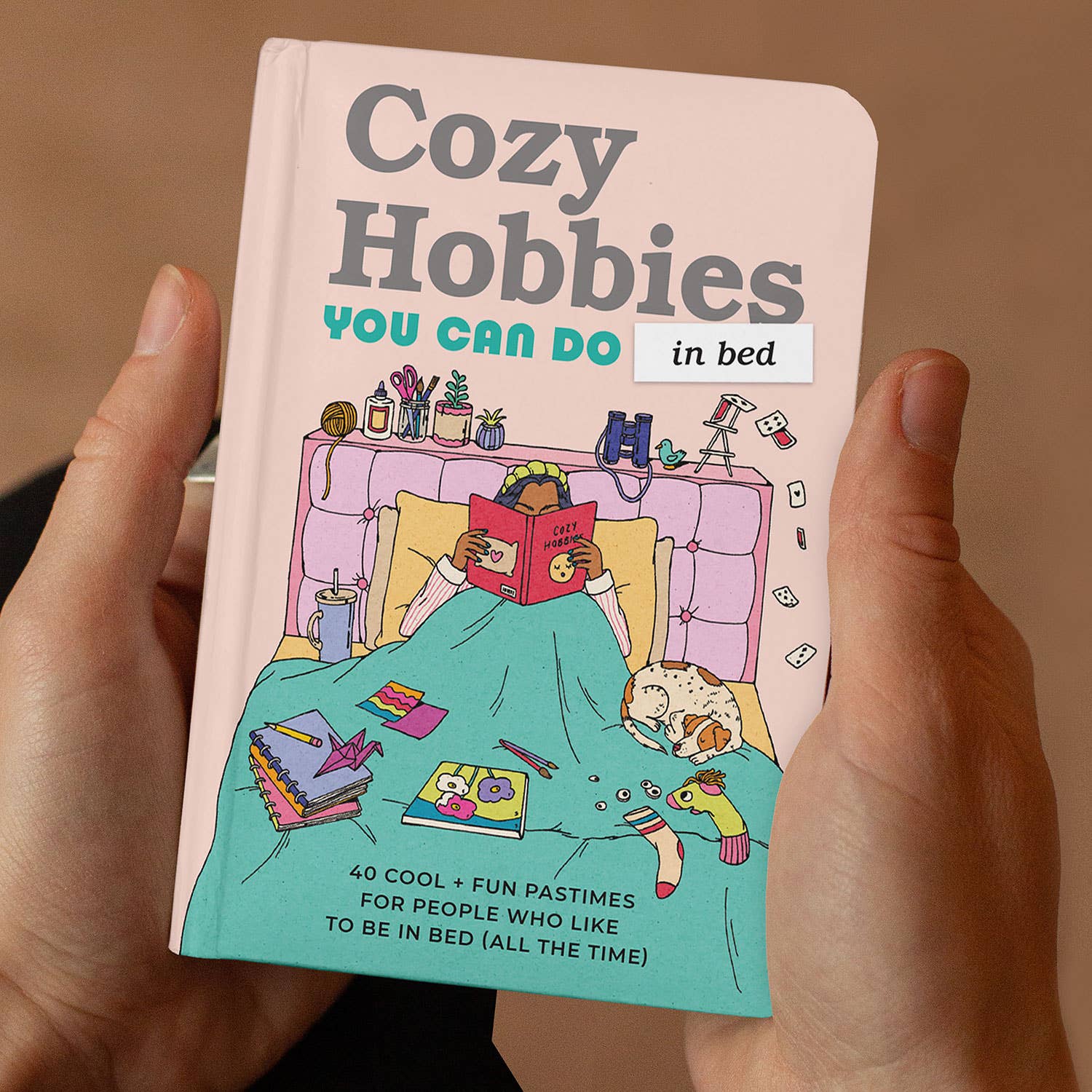 Cozy Hobbies You Can Do in Bed Book - Blackbird Boutique