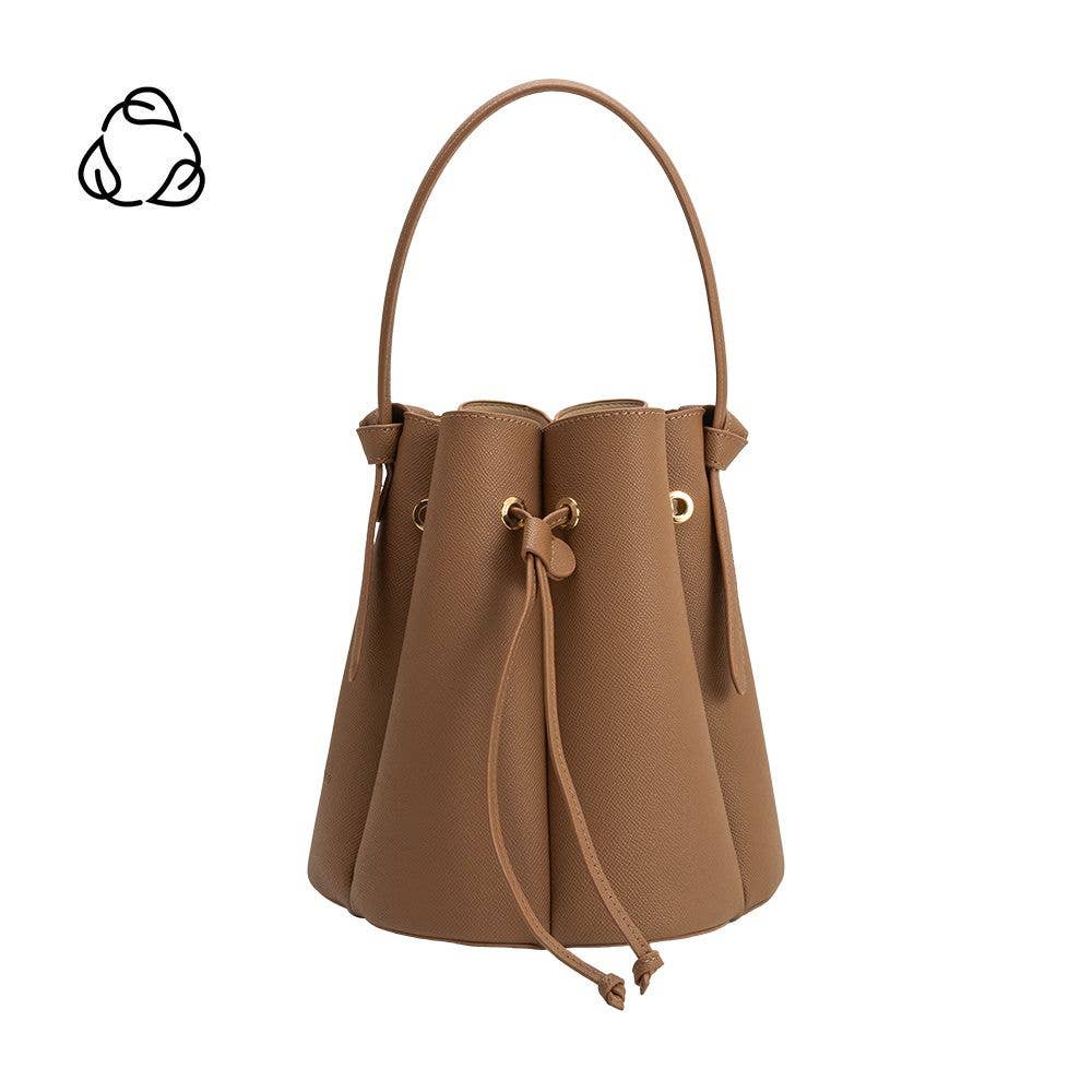 MELIE BIANCO Laguna Natural Recycled Vegan Leather Top Handle Bag