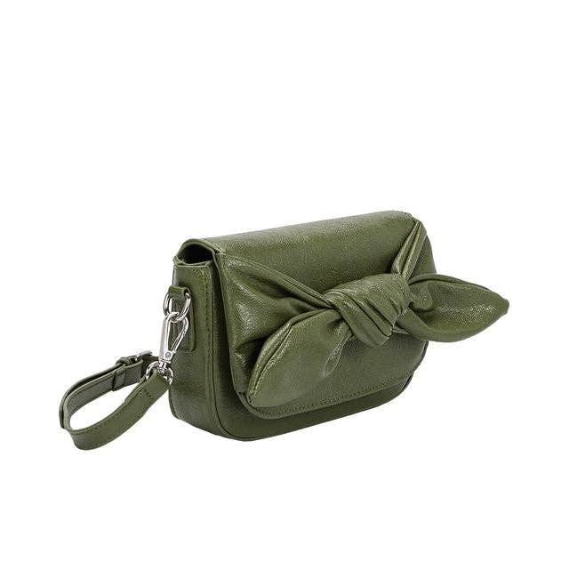 Faye Olive Recycled Vegan Crossbody Bag - Blackbird Boutique