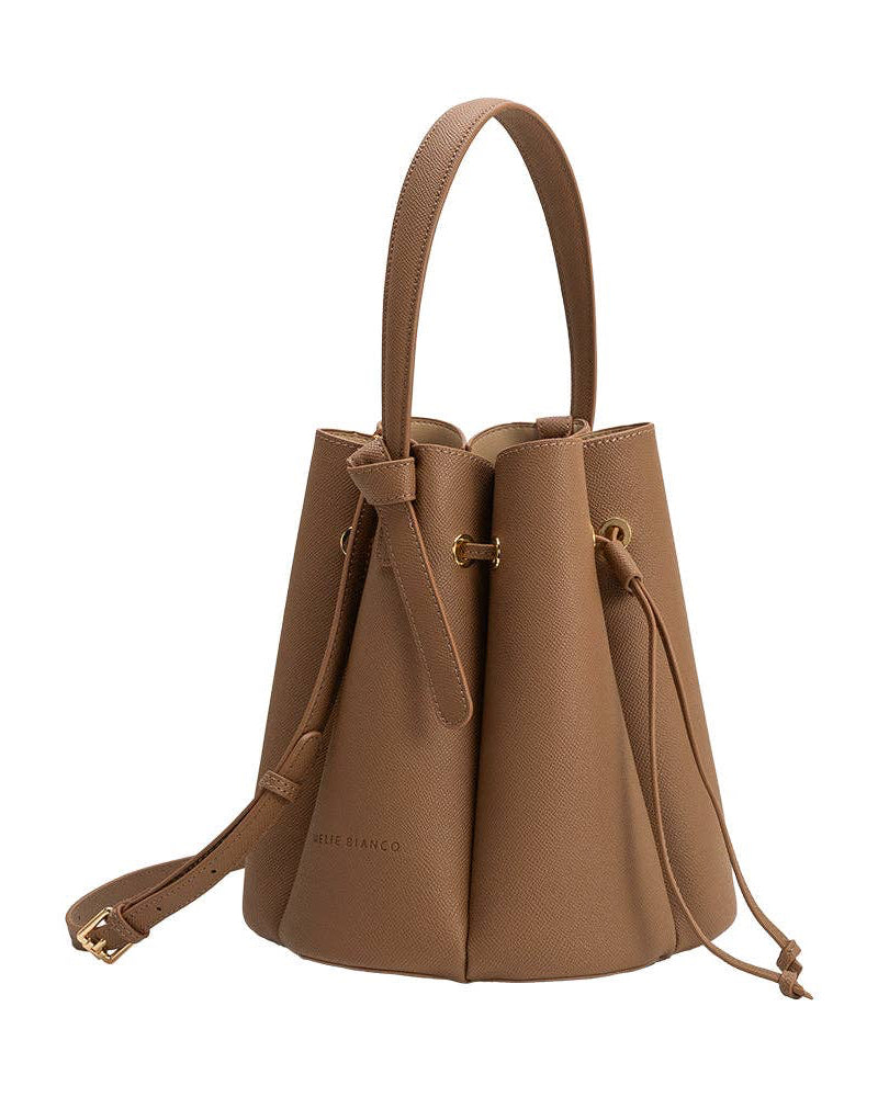 MELIE BIANCO Laguna Natural Recycled Vegan Leather Top Handle Bag