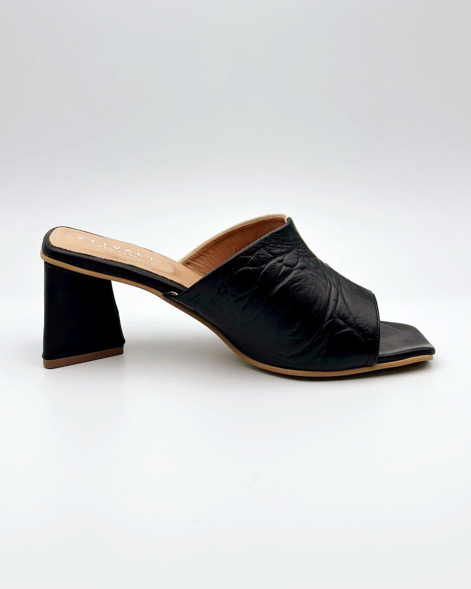 STIVALI Soulmate Block Heel in Black/White - Blackbird Boutique