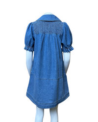 Denim Dress In Light Denim - Blackbird Boutique