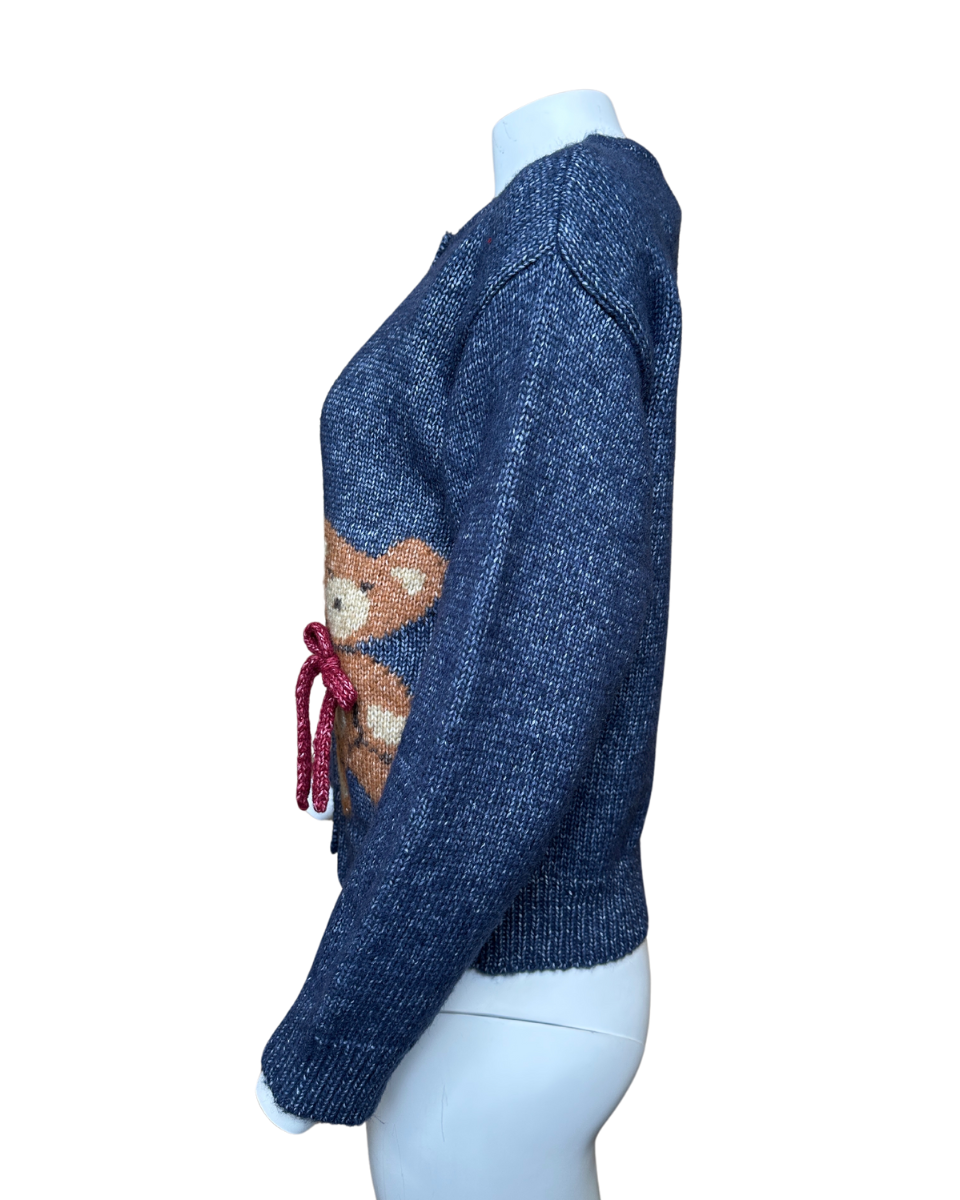 Teddy Bear Cardigan - Blackbird Boutique