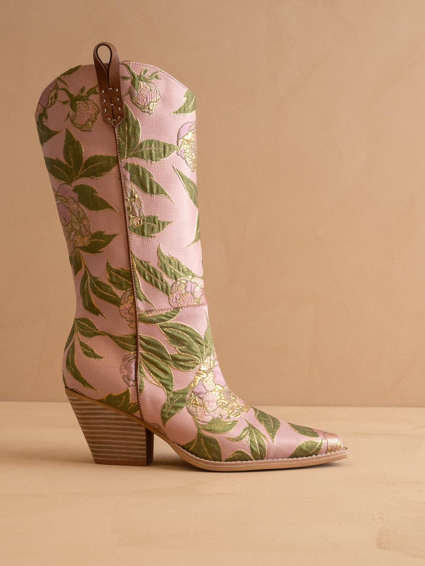 The Tesha | Rose Garden Floral Cowboy Boot - Blackbird Boutique
