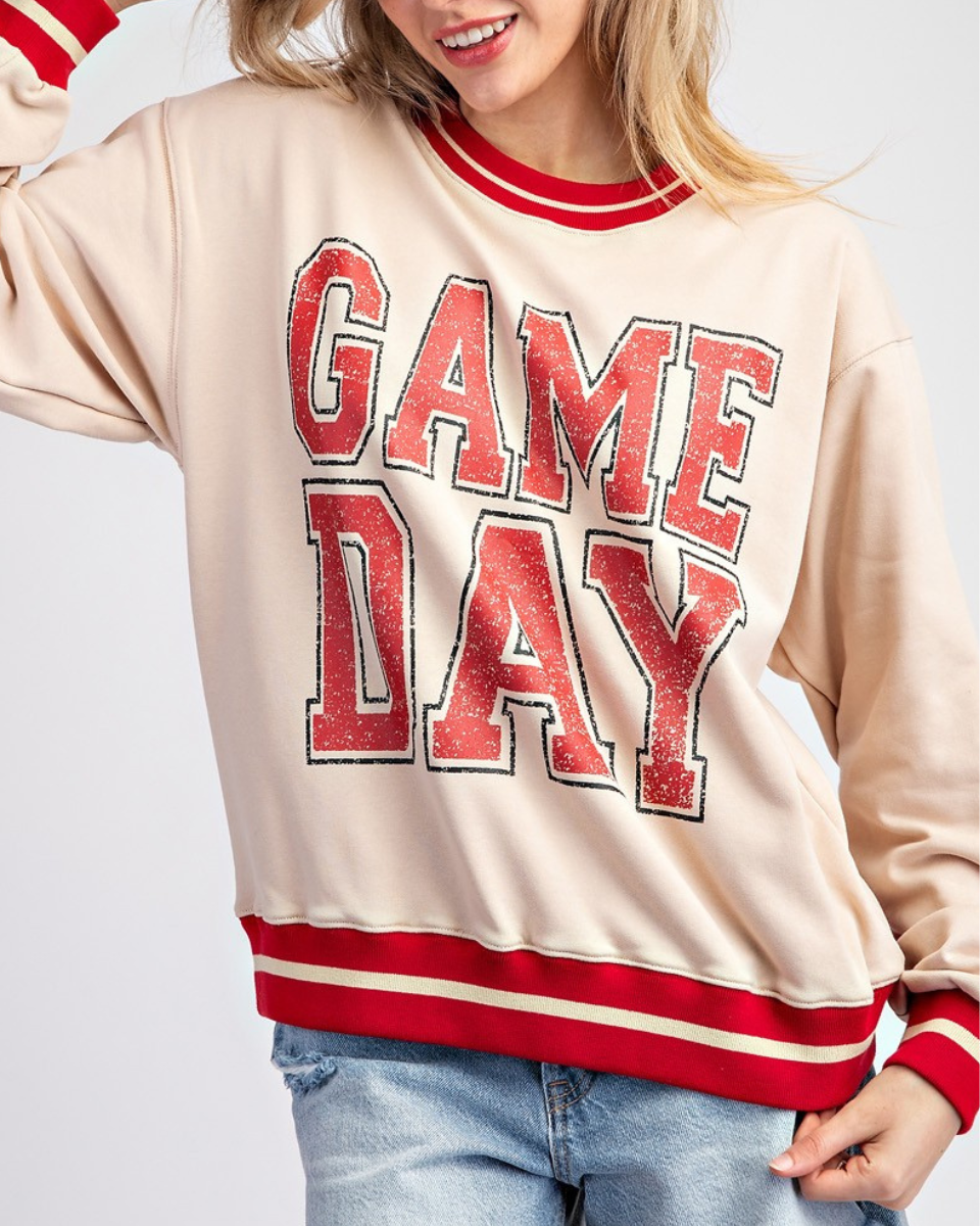 GAME DAY PULLOVER SWEATSHIRT