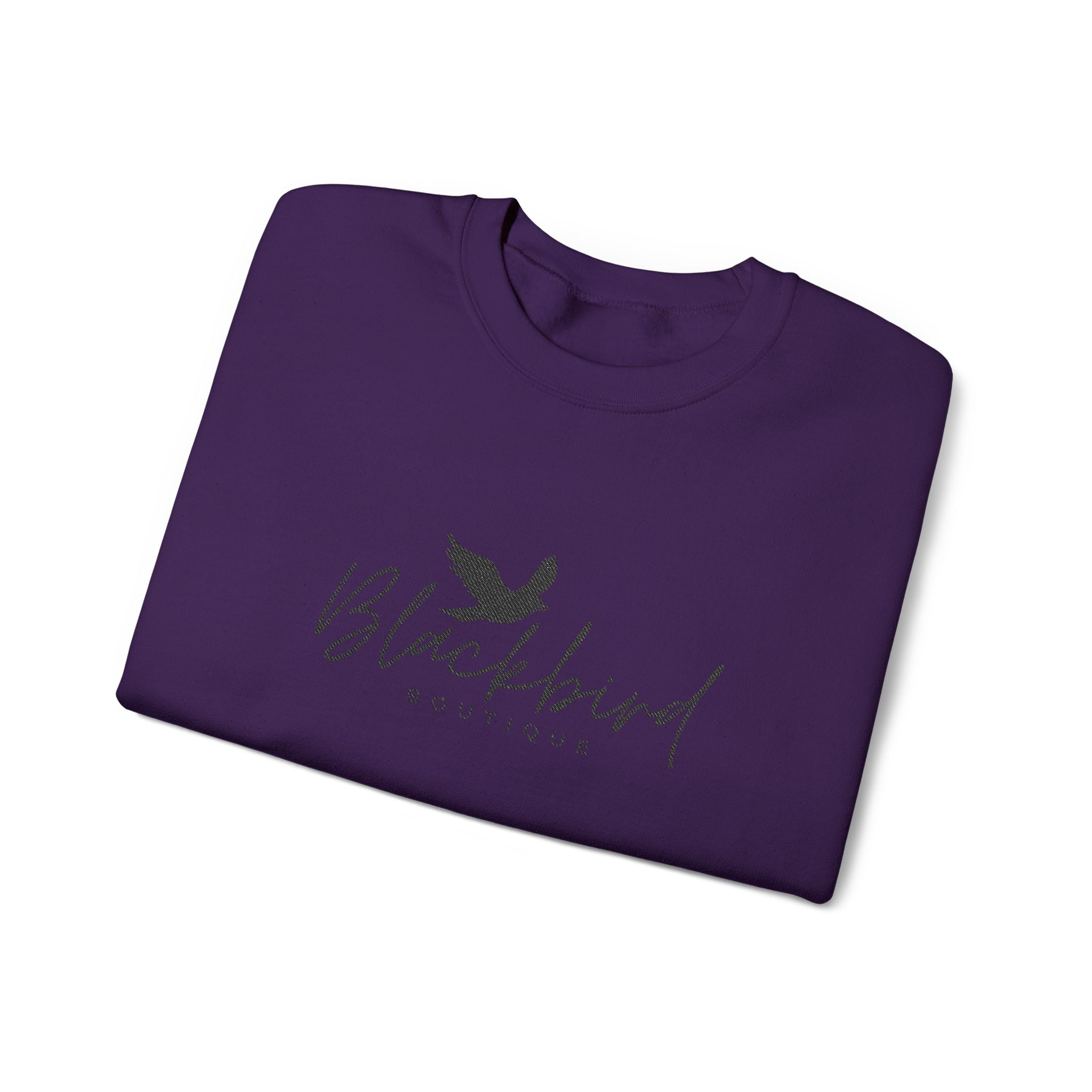 {ONLINE ONLY} Embroidered Blackbird Logo Crewneck Sweatshirt
