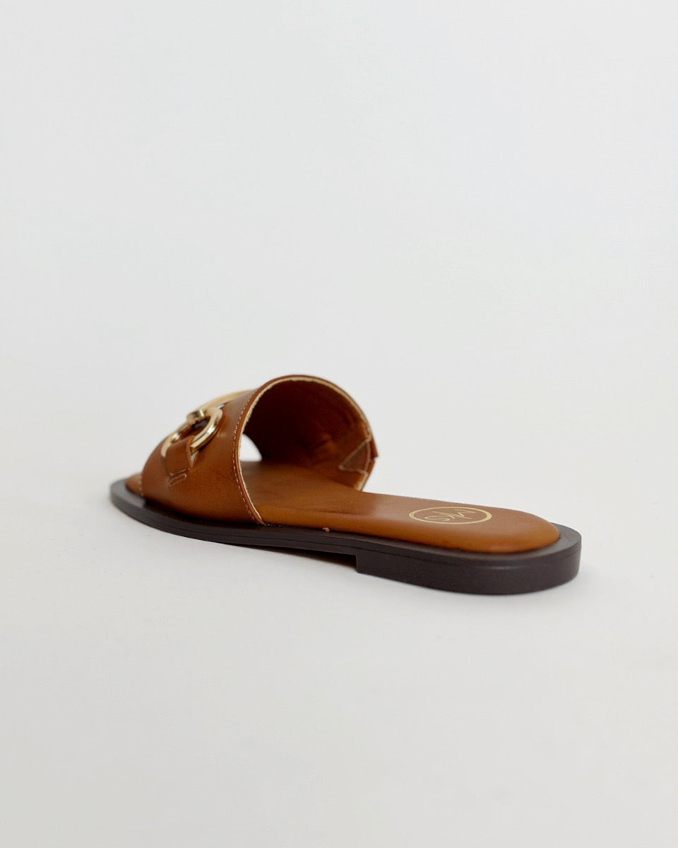 Ava Sandals in Tan - Blackbird Boutique