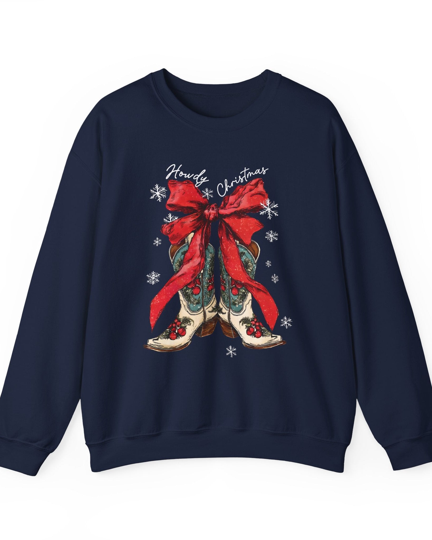 {ONLINE ONLY} Howdy Christmas Crew Neck Sweatshirt