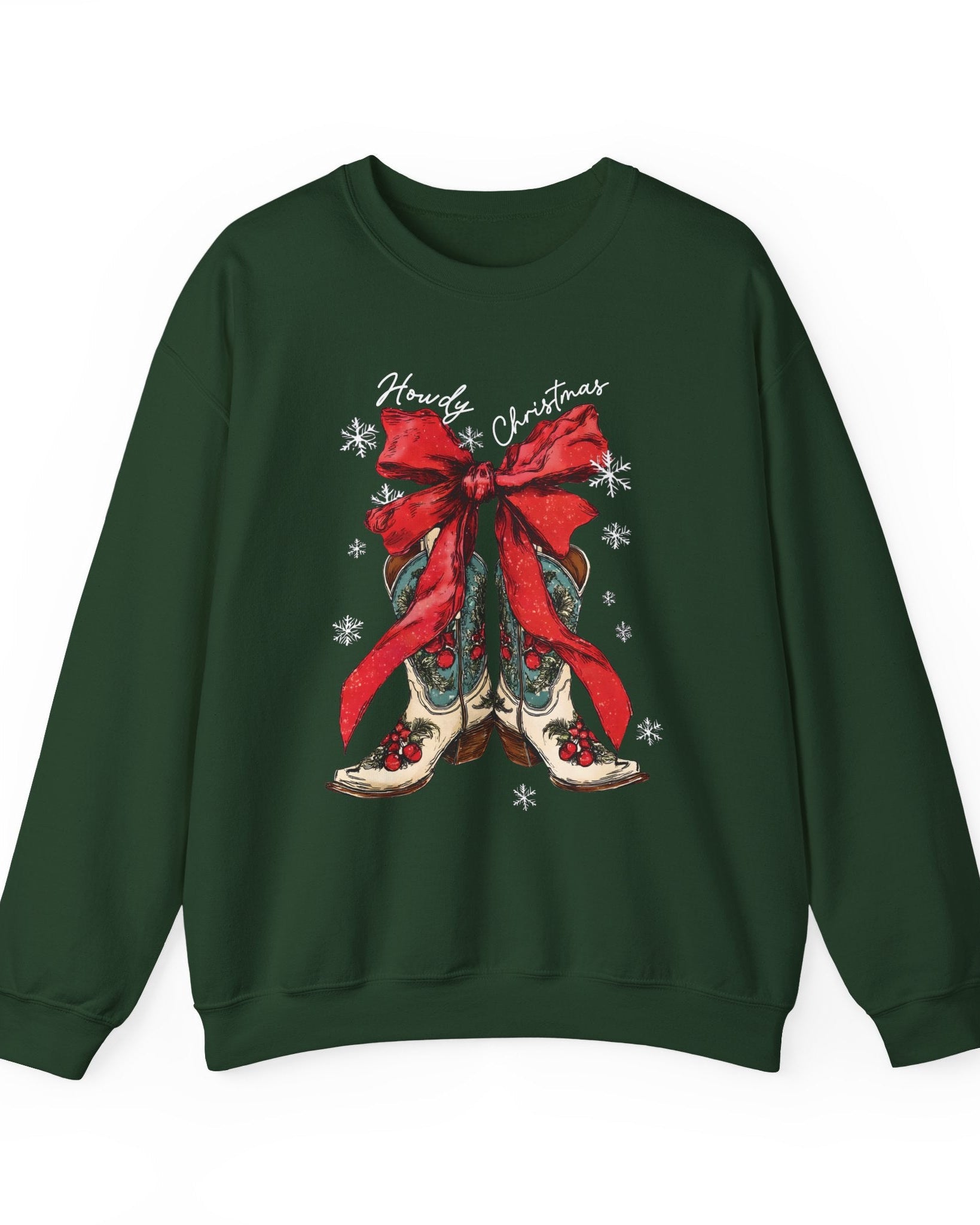 {ONLINE ONLY} Howdy Christmas Crew Neck Sweatshirt