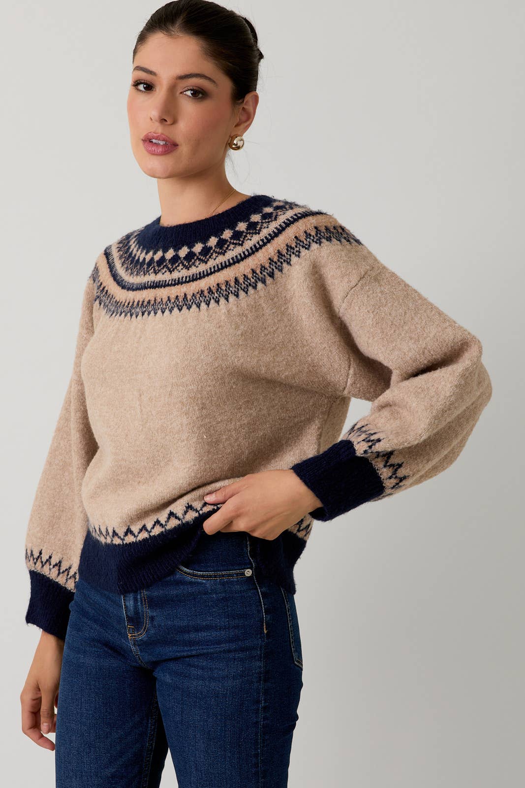 Nordic Pattern Sweater