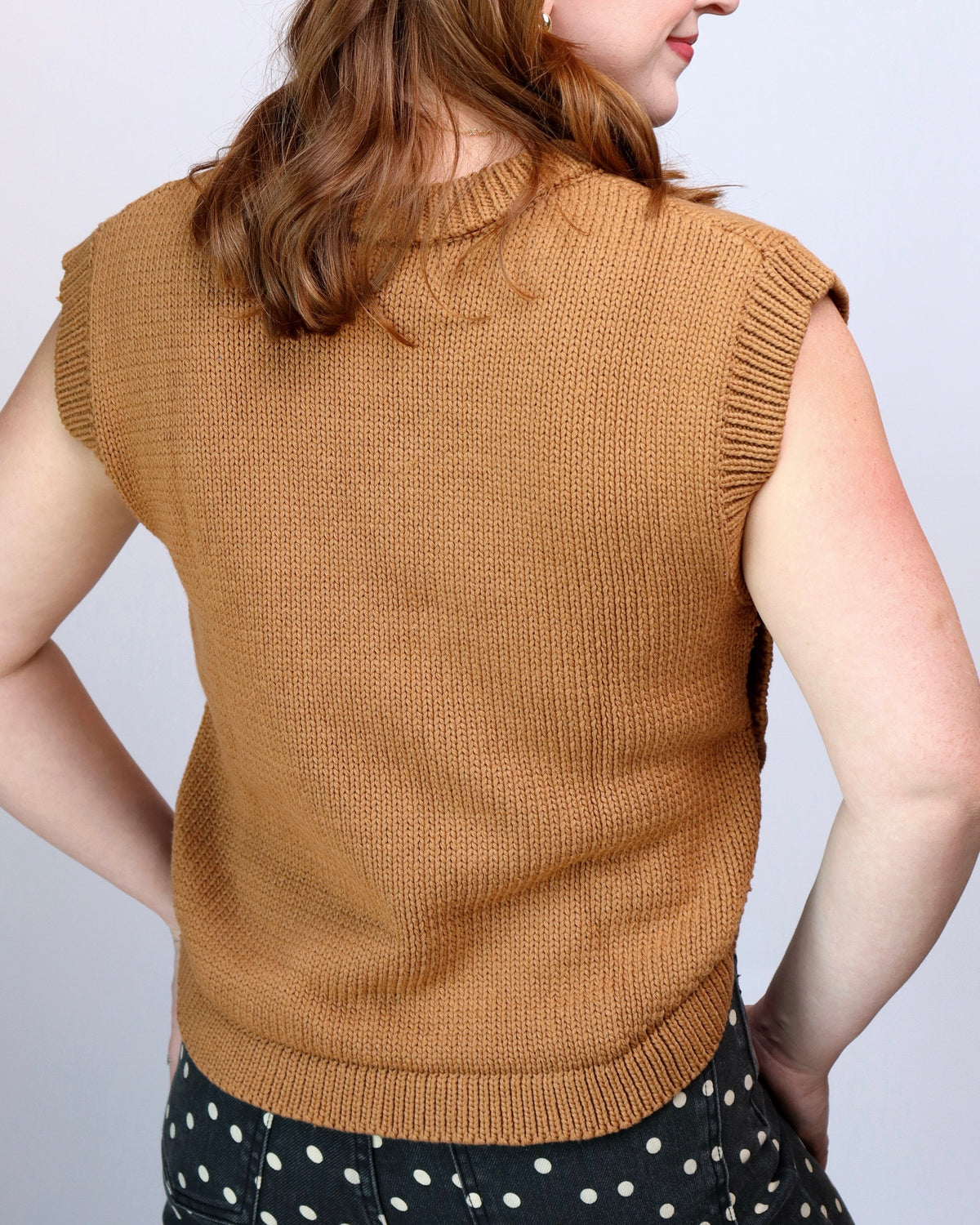 Suzie All Year Round Side Button Sweater Vest