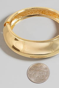 Hinge Dome Bangle - Blackbird Boutique