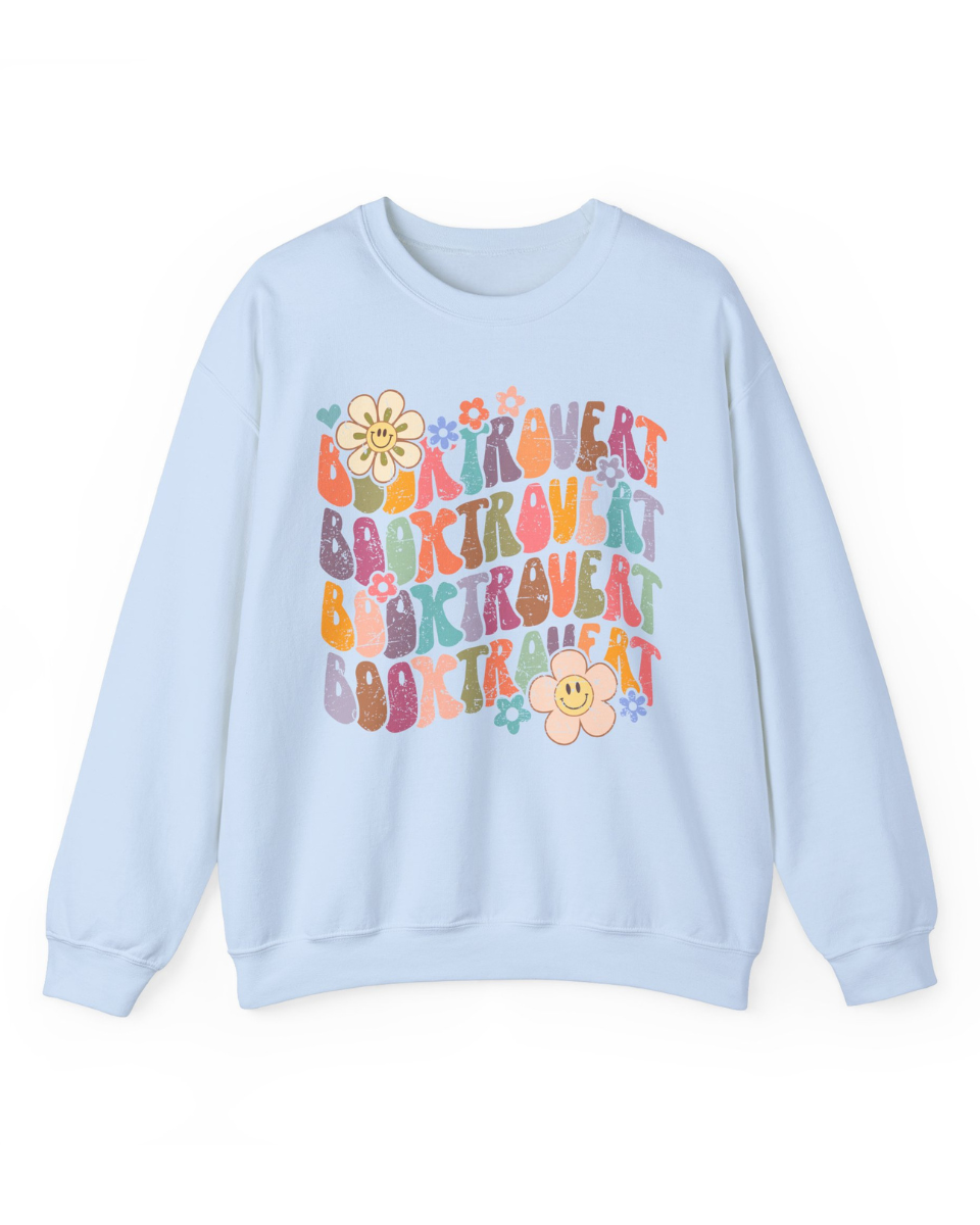 Booktrovert Graphic Sweatshirt