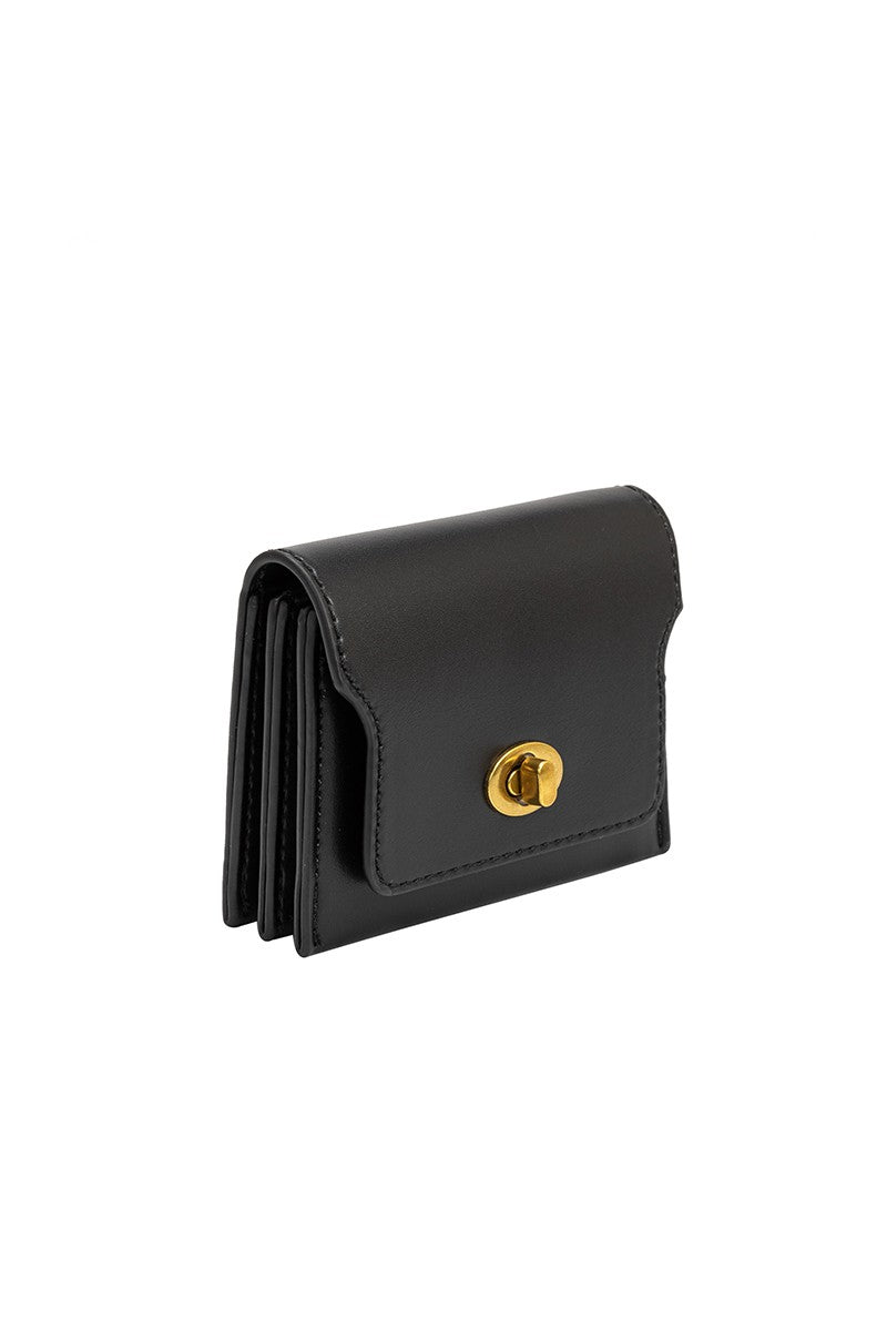 MELIE BIANCO Tara Black Wallet