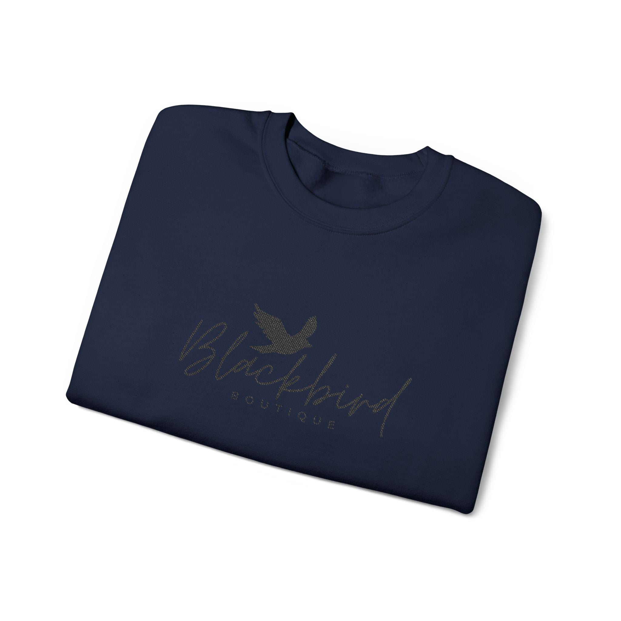{ONLINE ONLY} Embroidered Blackbird Logo Crewneck Sweatshirt