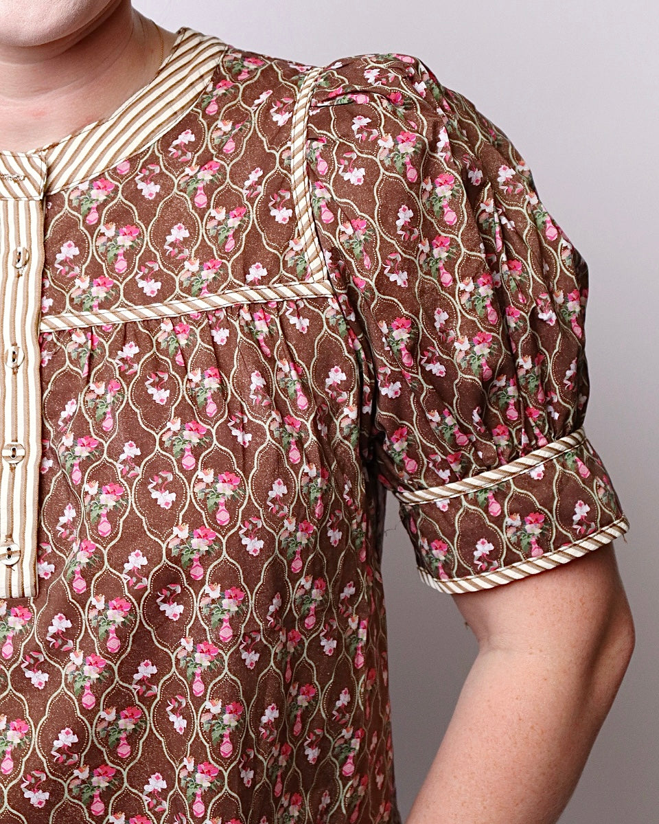 Frankie Floral Cotton Blouse