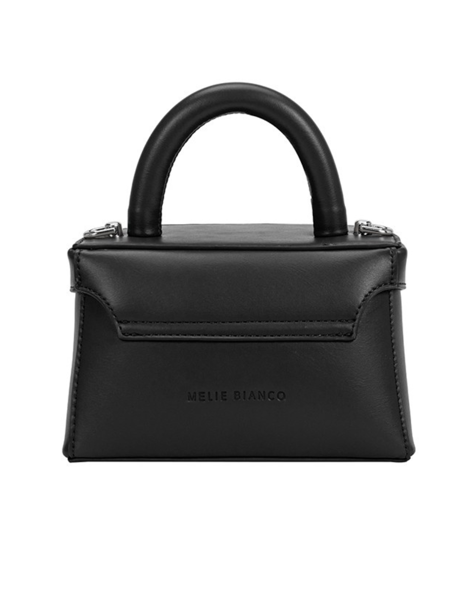 MELIE BIANCO Zennia Handbag in Black - Blackbird Boutique