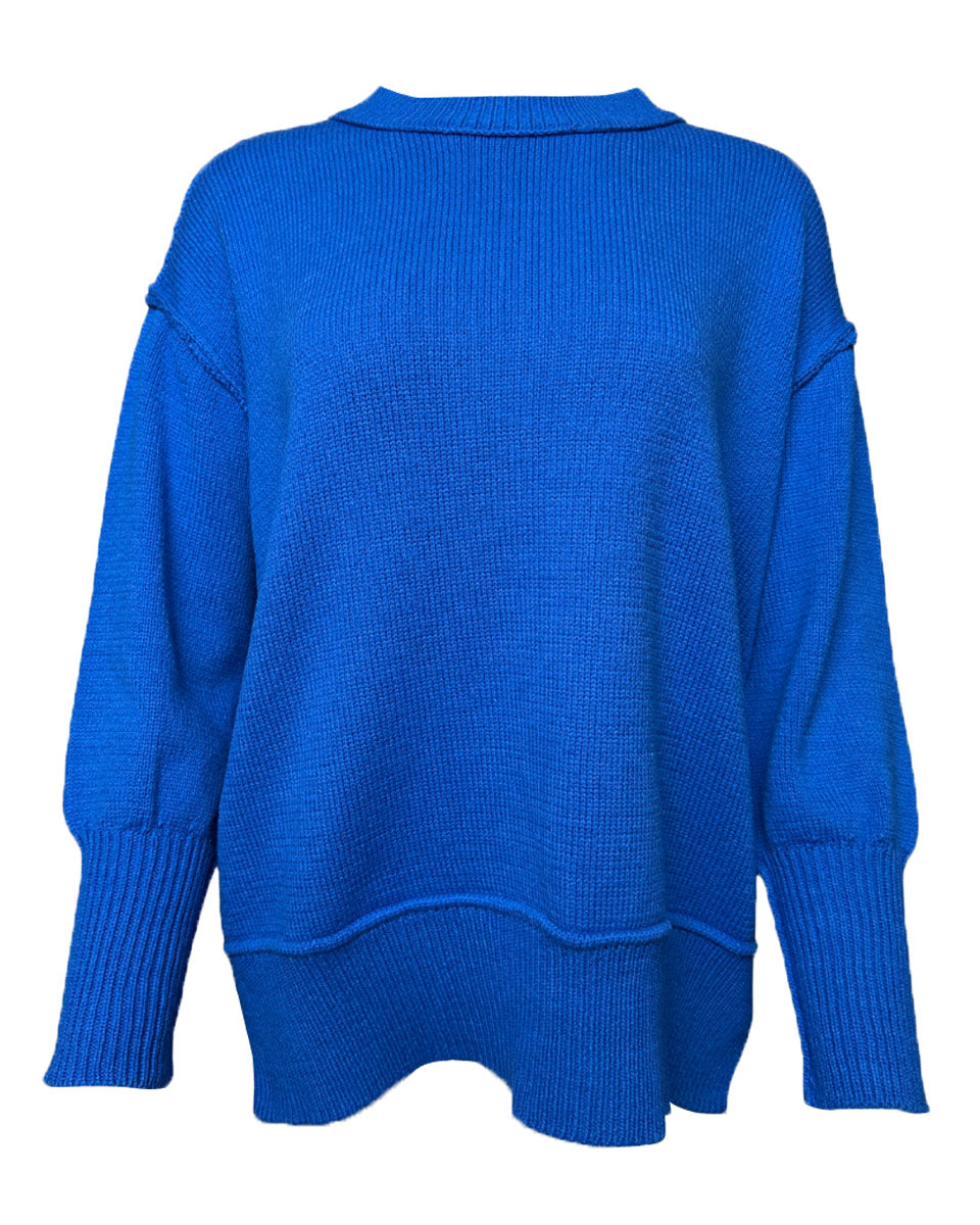 Ina Sweater in Cobalt - Blackbird Boutique