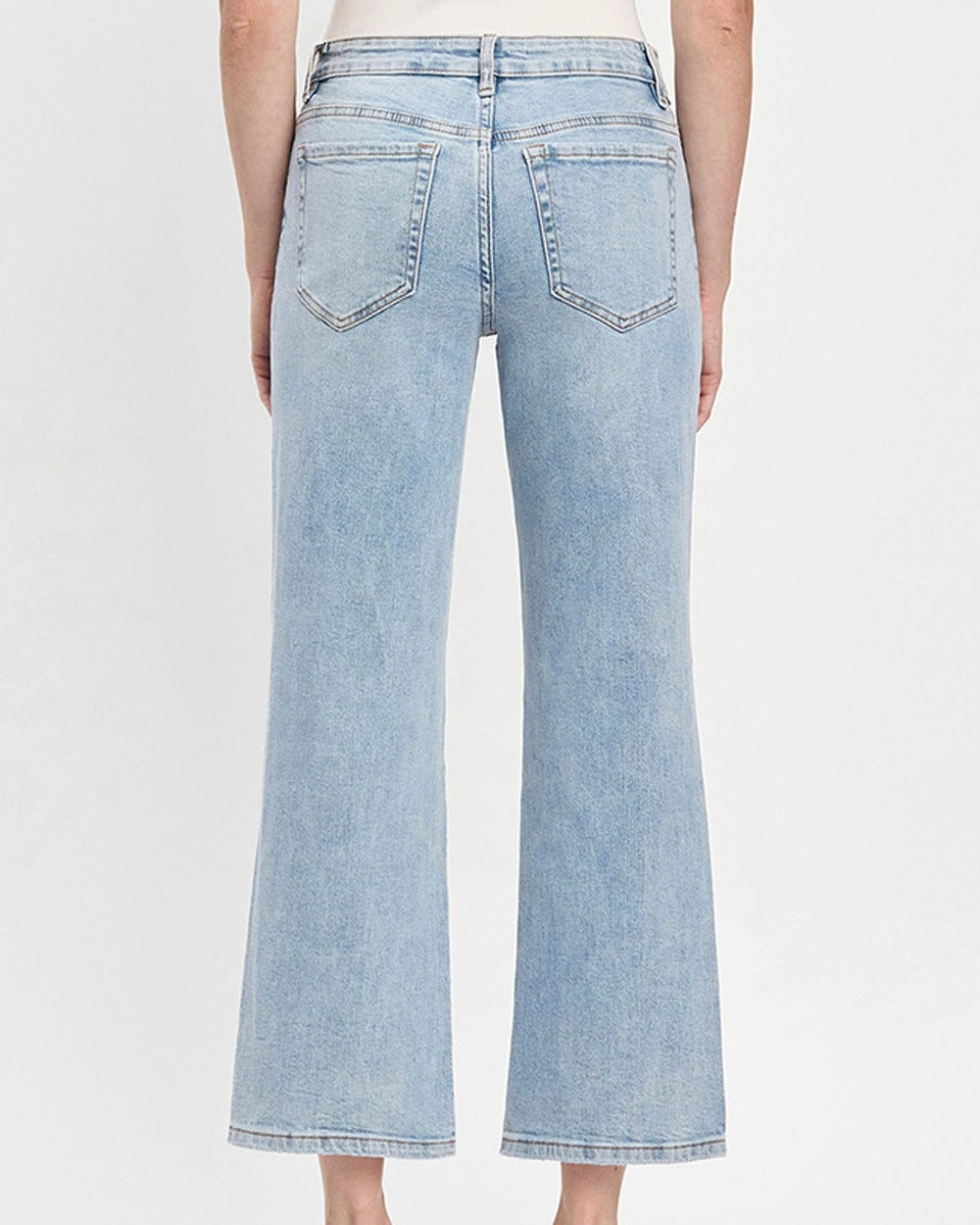 Vervet Mid Rise Ankle Dad Jean