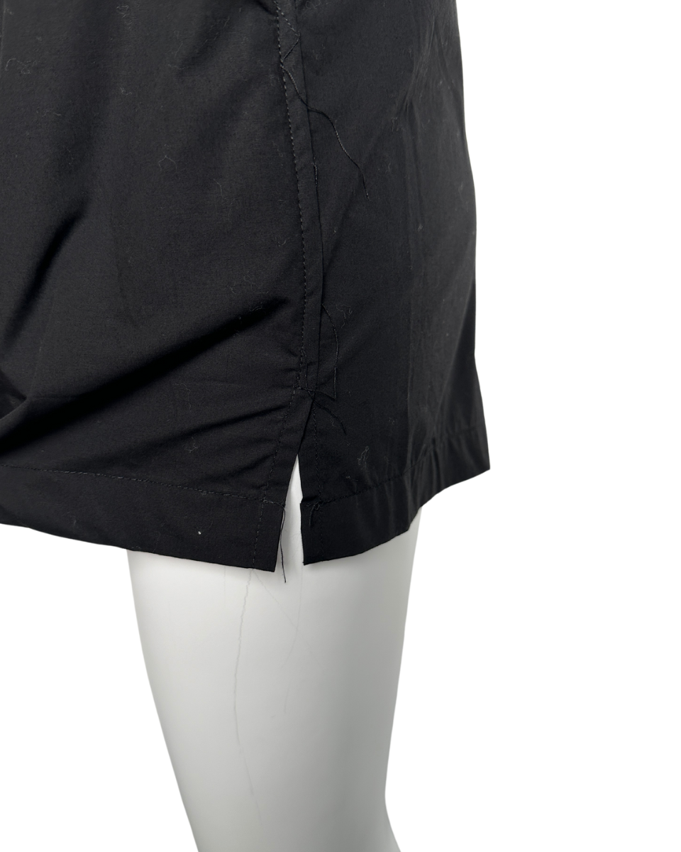 Side Slit Shorts with Pockets in Black - Blackbird Boutique
