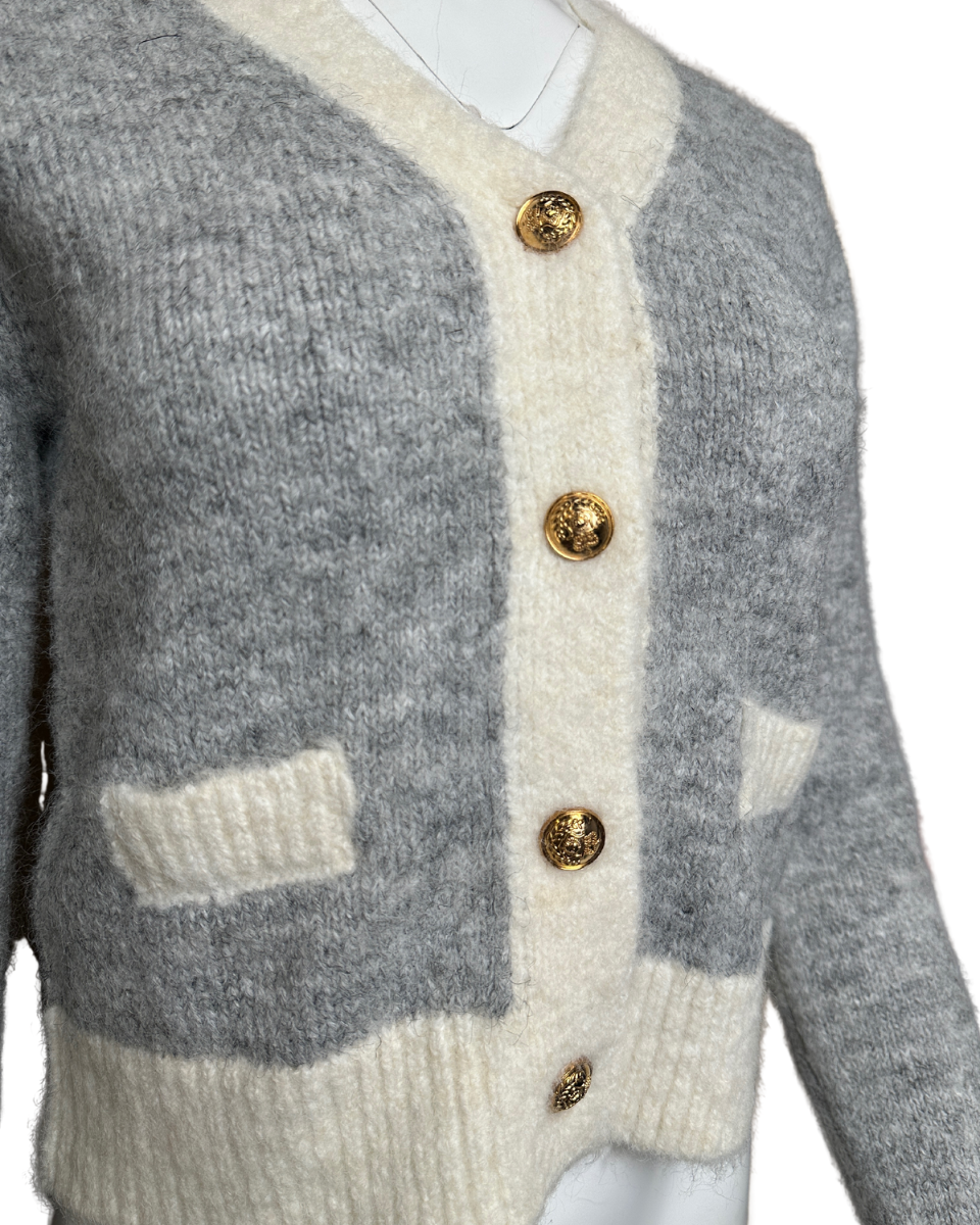 Cozy Cardigan in Gray - Blackbird Boutique