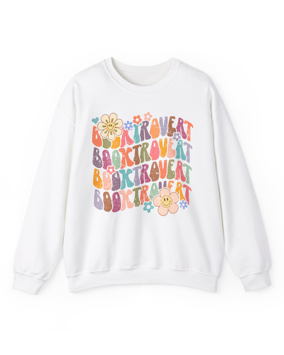 Booktrovert Graphic Sweatshirt