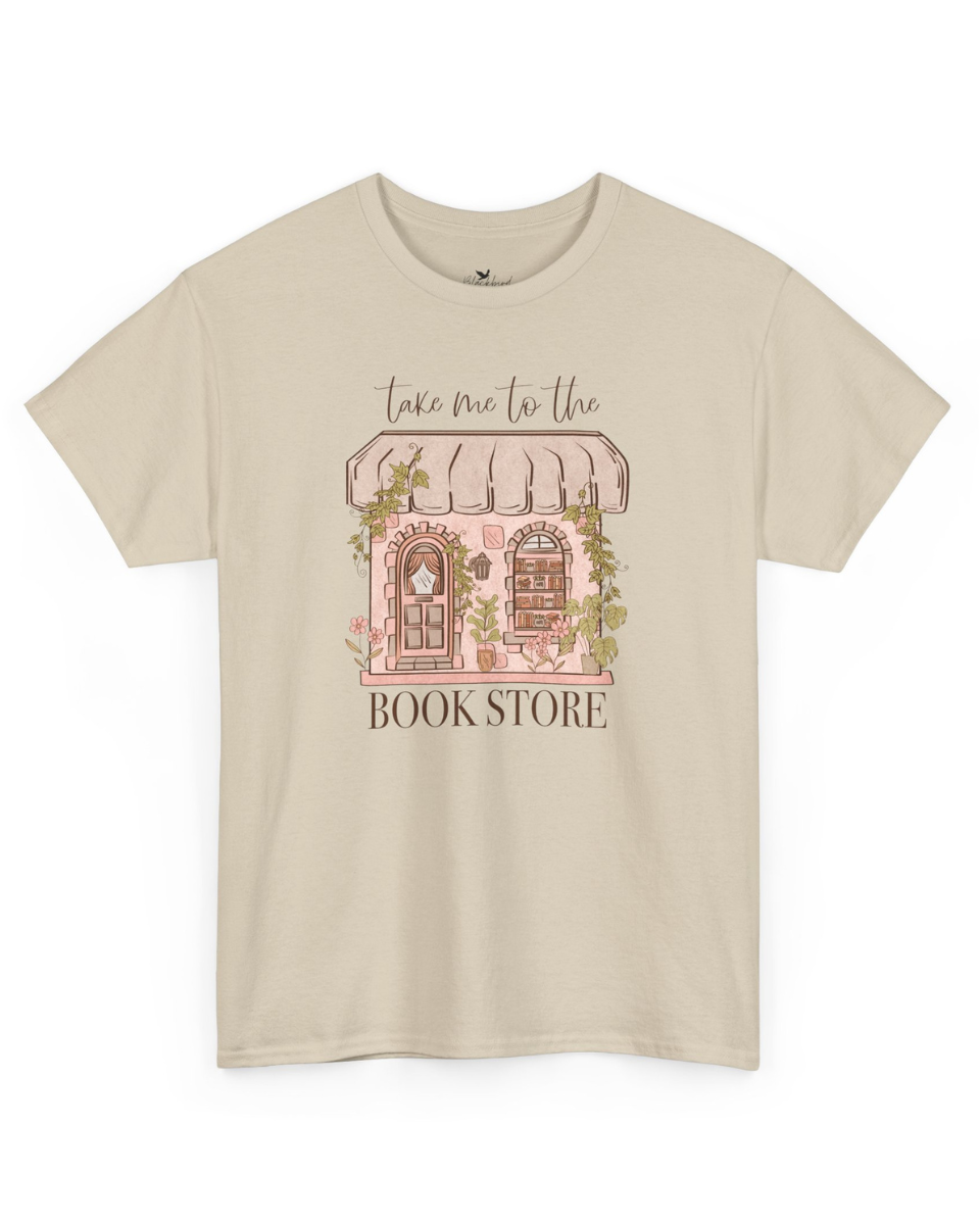 Take Me to the Book Store Unisex Tee