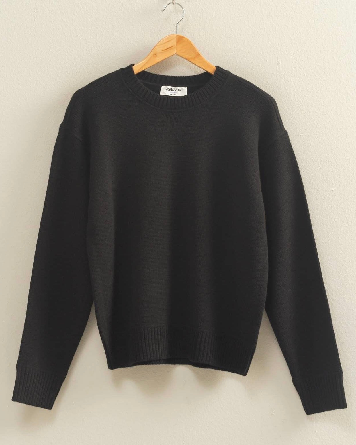 Solid Cozy Sweater - Blackbird Boutique