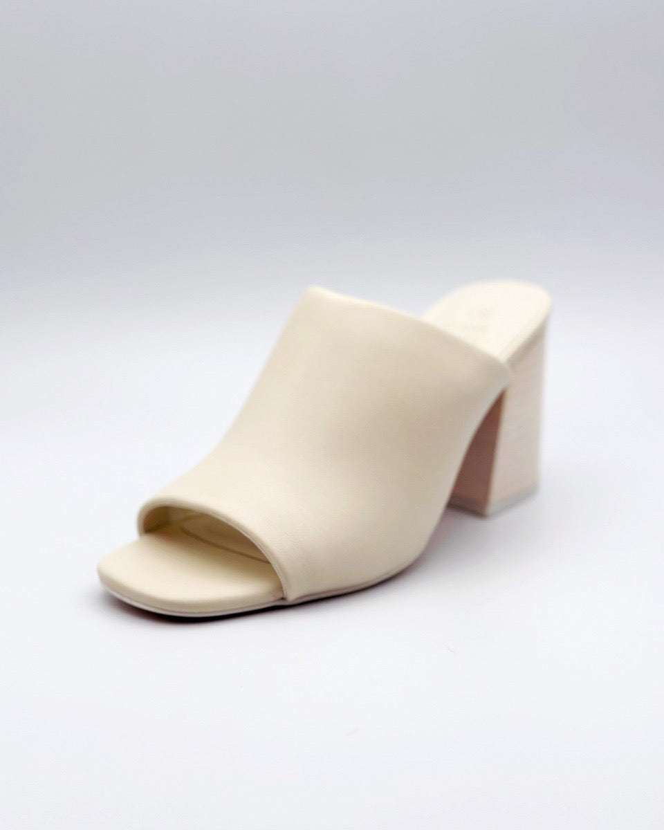 Kathleen Heeled Slide Sandals - Blackbird Boutique