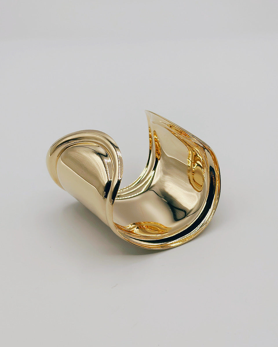 Wavy Cuff Bracelet - Blackbird Boutique