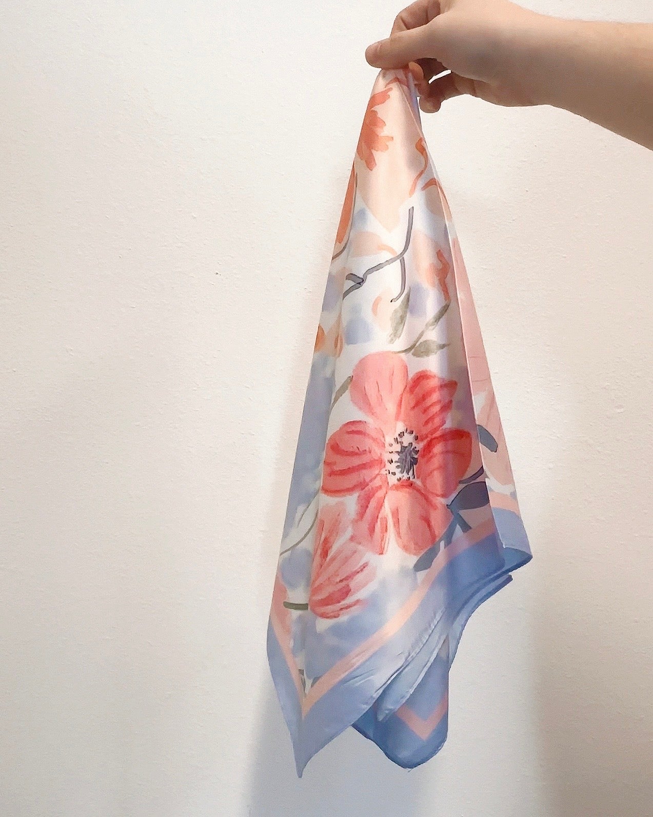 Spring Floral Scarf - Blackbird Boutique