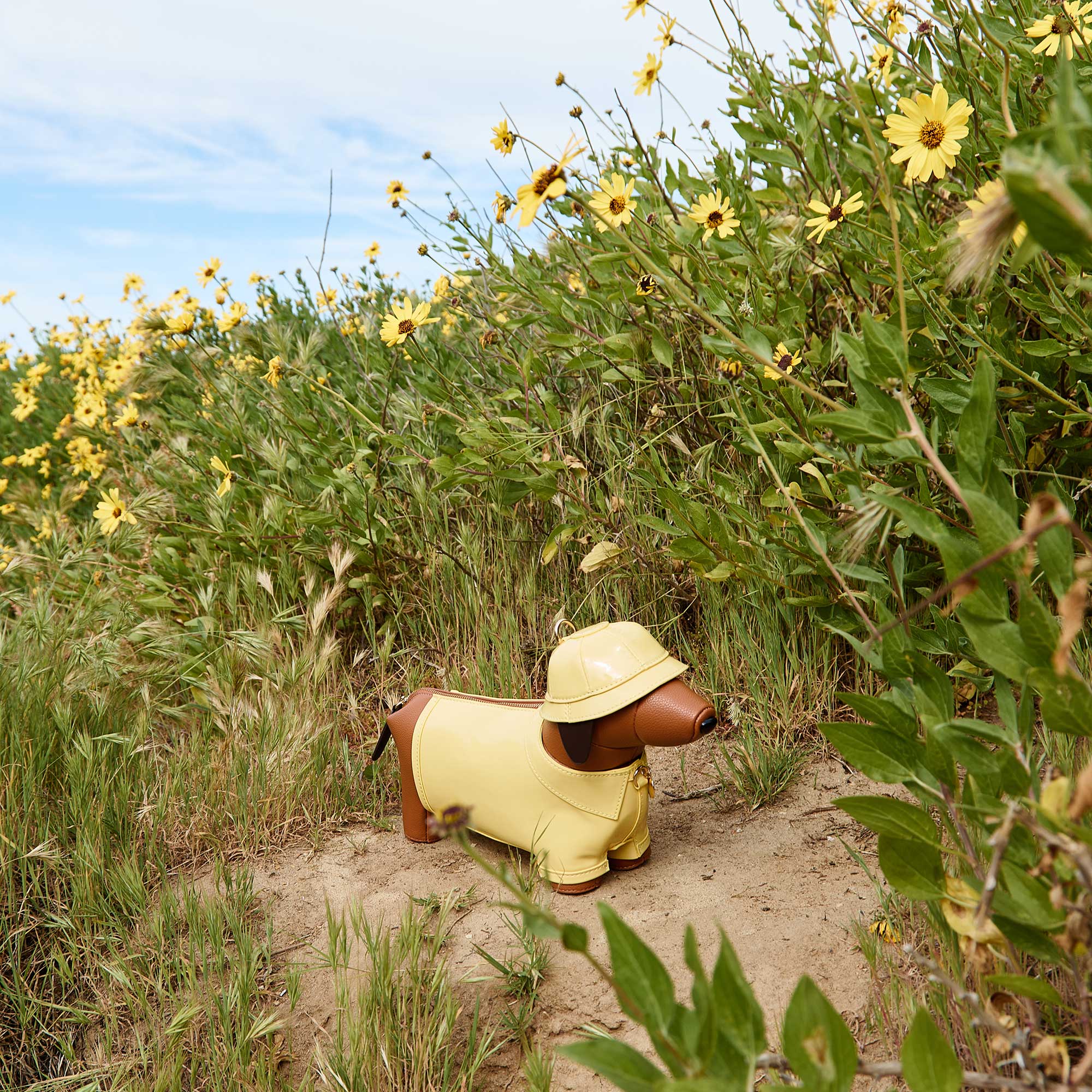 MELIE BIANCO Yellow Rain Dog Crossbody Bag - Blackbird Boutique