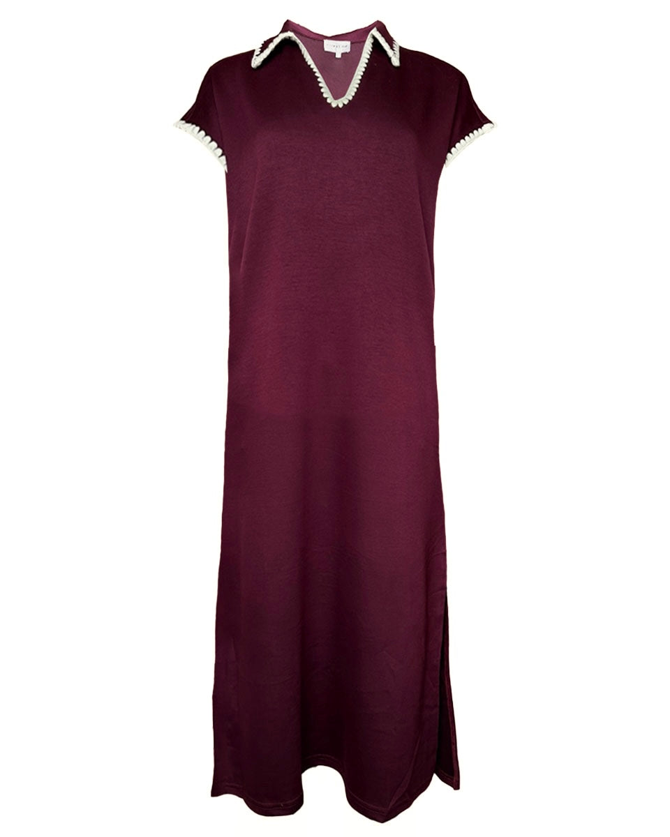 Solid Jersey Knit Midi Dress - Blackbird Boutique